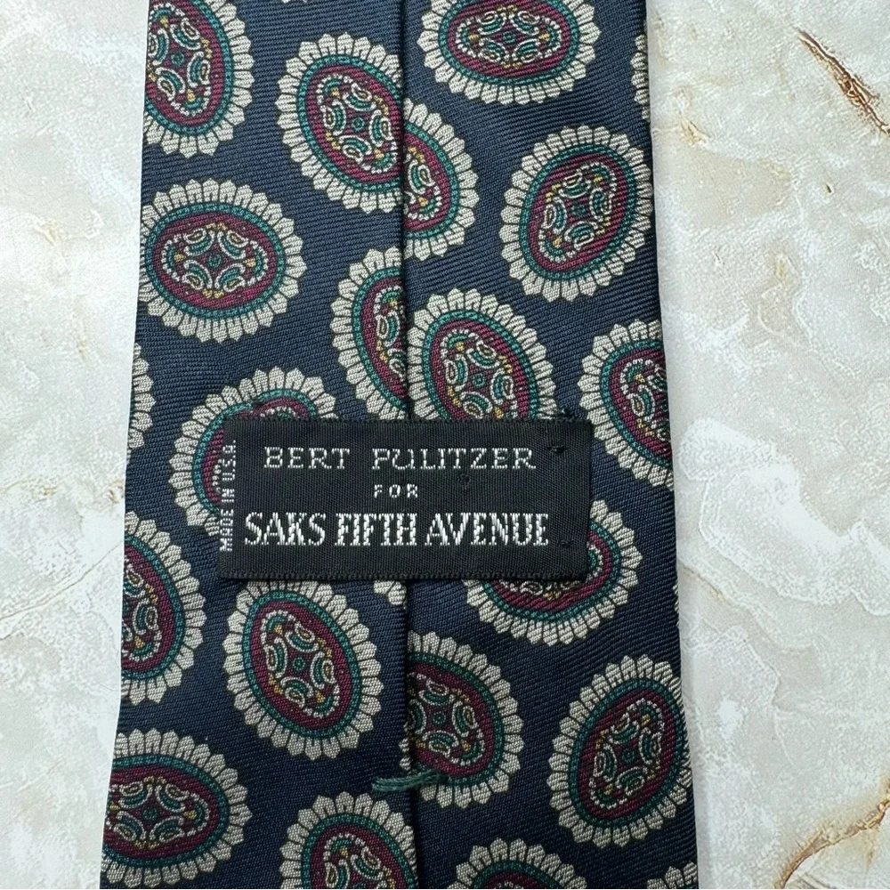 Bert Pulitzer‎ Silk Men's Tie 3 3/8